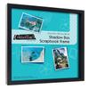 MCS 8x8 Inch Scrapbook Shadowbox Frame, Black (40393) view 2