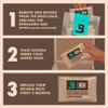 Boveda 72% Two-Way Humidity Control Packs For Wood Humidifier Boxes  Size 60  4 Pack  Moisture Absorbers  Humidifier Packs  Hydration Packets in Resealable Bag view 3