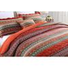 NEWLAKE Striped Classical Cotton Patchwork Bedspread Quilt Sets, Twin Size view 2