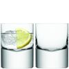 LSA BI06 Boris DOF Tumbler 8.4 fl oz/H4.25in Clear x 2 view 1