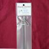 Shade Doctor of Maine 36 inch Clear Acrylic Drapery Baton Wand with Stainless Steel Snap Hook view 2