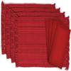 DII Variegated Tabletop Collection, Dining Set, Tango Red, 8 Piece view 1