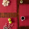 DII Variegated Tabletop Collection, Dining Set, Tango Red, 8 Piece view 4