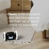 CLOCKY Alarm Clock on Wheels  Loud Rolling Alarm Clock for Heavy Sleepers | Runaway Clock That Jumps & Runs to Wake You Up | Funny Unique Gift for Adults, Teens & Kids Bedrooms (Black) view 3