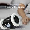 CLOCKY Alarm Clock on Wheels  Loud Rolling Alarm Clock for Heavy Sleepers | Runaway Clock That Jumps & Runs to Wake You Up | Funny Unique Gift for Adults, Teens & Kids Bedrooms (Black) view 4