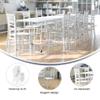 Flash Furniture Hercules Series Children's Resin Event Chair, Commercial/Residential All Occasion Chair, 330 lb. Static Weight Capacity, White view 4