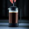 Bodum 34oz Brazil French Press Coffee Maker, High-Heat Borosilicate Glass, Red - Made in Portugal view 4