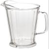Cambro P64CW 64 oz Capacity, Camwear Clear Polycarbonate Tapered Pitcher view 1