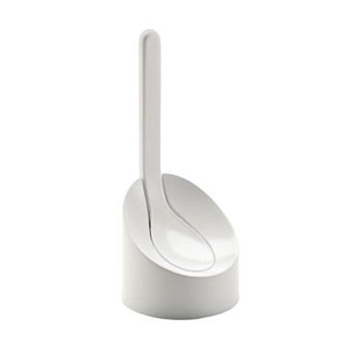 Gedy Gedy 2033-02 Cucciolo Brush Holder, 0.55" L x 5.9" W, White