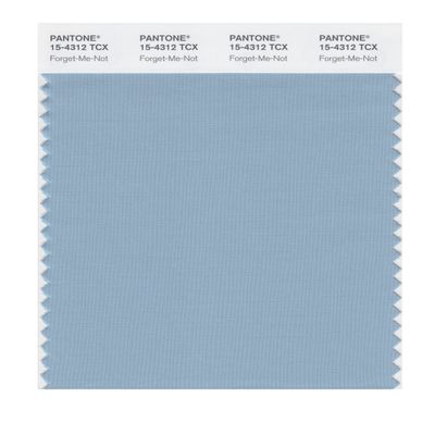 PANTONE Smart 15-4312X Color Swatch Card, Forget-Me-Not