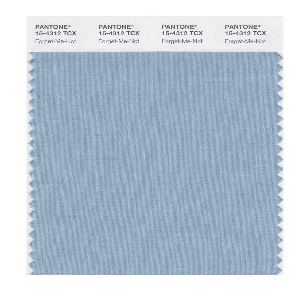 PANTONE Smart 15-4312X Color Swatch Card, Forget-Me-Not