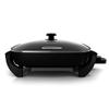 BLACK+DECKER Electric Skillet, Variable Temperature Control, Nonstick Cooking Surface, Dishwasher Safe, Tempered Glass Lid, 12"x15" view 2