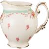 Gracie China by Coastline Imports Vintage Green Rose Porcelain 11-Piece Tea Set, Green view 4