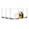 Luigi Bormioli Top Class 12.25 oz Double Old Fashioned Glasses - Set of 6 Elegant Italian-Made Drinkware with Simple Lines Durable Glassware for Whiskey Cocktails, Water, Juice - Great for Gifting view 1