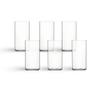 Luigi Bormioli Top Class 11.75 oz Highball Glasses, Set of 6 - Italian Tall Drinking Glasses for Cocktails, Water, Juice - Durable Lead-Free Crystal Drinkware with Reinforced Rims, Modern Glassware view 1