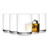 Luigi Bormioli Top Class 15.25 oz All Purpose Glasses - Set of 6 Durable Lead-Free Crystal Drinkware with Reinforced Rims & Minimalist Design - Elegant Glassware for Home or Bar Use view 1
