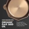 FINEX 12" Cast Iron Skillet, Modern Heirloom, Handcrafted in The USA, Pre-Seasoned with Organic Flaxseed Oil view 4