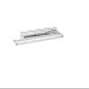 Rev-A-Shelf Under Sink Cabinet Kitchen Bathroom Prong Pullout Extendable 2 Prong Standard Size Towel Bar Organizer, Chrome, 563-51-C view 1