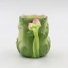 Appletree 4-1/8-Inch Fairy Frog Porcelain Mug view 2