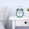 Sharp SPC851 Twin Bell Alarm Clock, Teal view 2