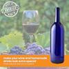 FastRack - 750ml Blue Wine Bottles (Pack of 12), W5 Cobalt Blue Bordeaux Liquor Bottles | 750 ml Empty Wine Bottle for Drinks - NO CORKS INCLUDED view 4