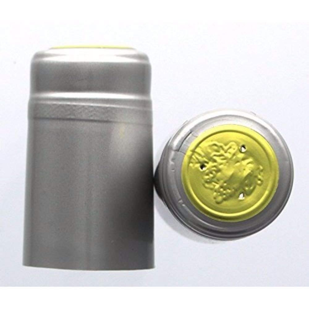 Heat Shrinks Capsules Color (50) Size Silver