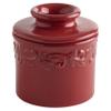 Butter Bell - The Original Butter Bell crock by L Tremain, a Countertop French Ceramic Butter Dish Keeper for Spreadable Butter, Antique Collection, Emerald view 1