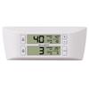 AcuRite Digital Wireless Fridge and Freezer Thermometer with Alarm and Max/Min Temperature for Home ,LCD Display, Restaurants (00986M), 0.6, White view 2
