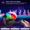 Luditek 2-Pack Sound Activated Party Lights with Remote Control, Disco Ball Light, DJ Strobe Lamp for Home Room Dance Party Supplies White Elephant Gifts Birthday Christmas Halloween Party Decorations view 3