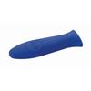 Lodge Silicone Hot Handle Holder - Dishwasher Safe Hot Handle Holder Designed for Lodge Cast Iron Skillets 9 Inches+ w/Keyhole Handle - Reusable Heat Protection Up to 500 - Blue view 1