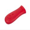 Lodge Silicone Hot Handle Holder - Dishwasher Safe Hot Handle Holder Designed for Lodge Cast Iron Skillets 9 Inches+ w/Keyhole Handle - Reusable Heat Protection Up to 500 - Red view 1