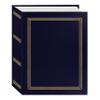 Mini-Max Photo 100 Pocket 4x6 Photo Album, Navy Blue view 1