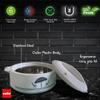Cello Chef Super 3 pcs Insulated Hot Pot Casserole Gift Set 2300ml, 784ml, 1250ml (White) view 2
