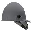 Fibre-Metal by Honeywell P2HNQSW09A000 Super Eight Swing Fiber Glass High Heat Cap Style Hard Hat with Quick-Lok, Grey, Medium view 1