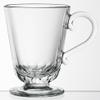 La Rochere Louison Glass Coffee Mugs Set of 6  Elegant Caf-Style Cute Mugs for Hot Coffee and Tea  French Pressed Glass Drinkware for Daily Drinks, Entertaining and Giftable Table Settings (9 oz) view 2