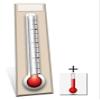 Fundraising Thermometer - General Party Large Cardboard Cutout/Standee/Standup view 1