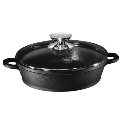 Beat Goes On (2) Berndes Vario Click 28 cm Induction Saute Casserole with Glass Lid