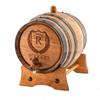 (5 Liters) Personalized - Vintage Customized American White Oak Aging Barrel - Barrel Aged view 2