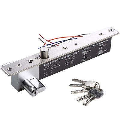 UHPPOTE Electric Drop Bolt Lock with Key Open Heavey Duty Fail-Secure 12V