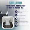 SMELLRID Absorbent & Odor - Control Bathroom Mat for Toilets for Men  High-Performance Splash Pad for Hygiene and Floor Protection  Durable Bathroom Mats  Pack of 6 (22 x 22 x 0.25 Inches) view 4