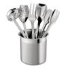 All-Clad Specialty Stainless Steel Kitchen Gadgets 5 Piece Tool Set with Caddy Kitchen Tools, Kitchen Hacks Silver view 1