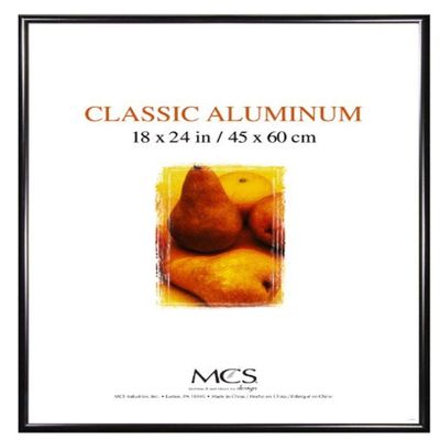 MCS 18x24 Inch Aluminum Poster Frame, Black (44843)