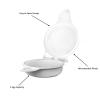 Microwave Egg Maker, a Healthy Breakfast Cooking Utensil - Kitchen Essentials, Easy to Make- Holds Up to Two Eggs and Cooks in 45 Seconds view 4