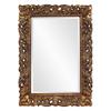 Howard Elliott Barcelona Hanging Rectangular Framed Wall Mirror, Antique Gold Resin, Traditional Designer Mirror for Home, Living Room or Bedroom, 23 x 35 Inch view 2