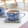 V&A Coffee and Tea Mugs, Porcelain Bone China Mug, William Morris Wild Tulip Design, 300ml, Set of 2, Gift Boxed view 4