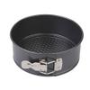 Gabkey 8 inch circular Springform interlocking and leak- proof seal carbon baking C ake Pan view 1