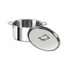 All-Clad D3 3-Ply Stainless Steel Stockpot with Lid 8 Quart, Induction, Oven Broiler Safe 600F, Silver view 3