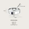 All-Clad D3 3-Ply Stainless Steel Saut Pan 4 Quart Induction Oven Broiler Safe 600F Pots and Pans, Cookware Silver view 2