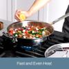 All-Clad D3 3-Ply Stainless Steel Saut Pan 4 Quart Induction Oven Broiler Safe 600F Pots and Pans, Cookware Silver view 4