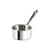 All-Clad D3 3-Ply Stainless Steel Butter Warmer 0.5 Quart Induction Oven Broiler Safe 600F Pots and Pans, Cookware, Sauce Pan Silver, 1/2-Quart view 1